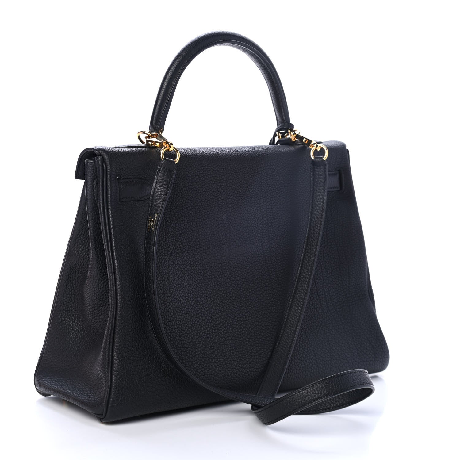 Hermes Togo Kelly Retourne 32 Black 2 of 11