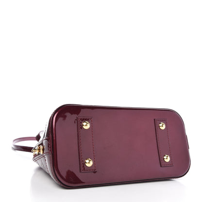Louis Vuitton Vernis Alma BB Rouge Fauviste 4 of 8
