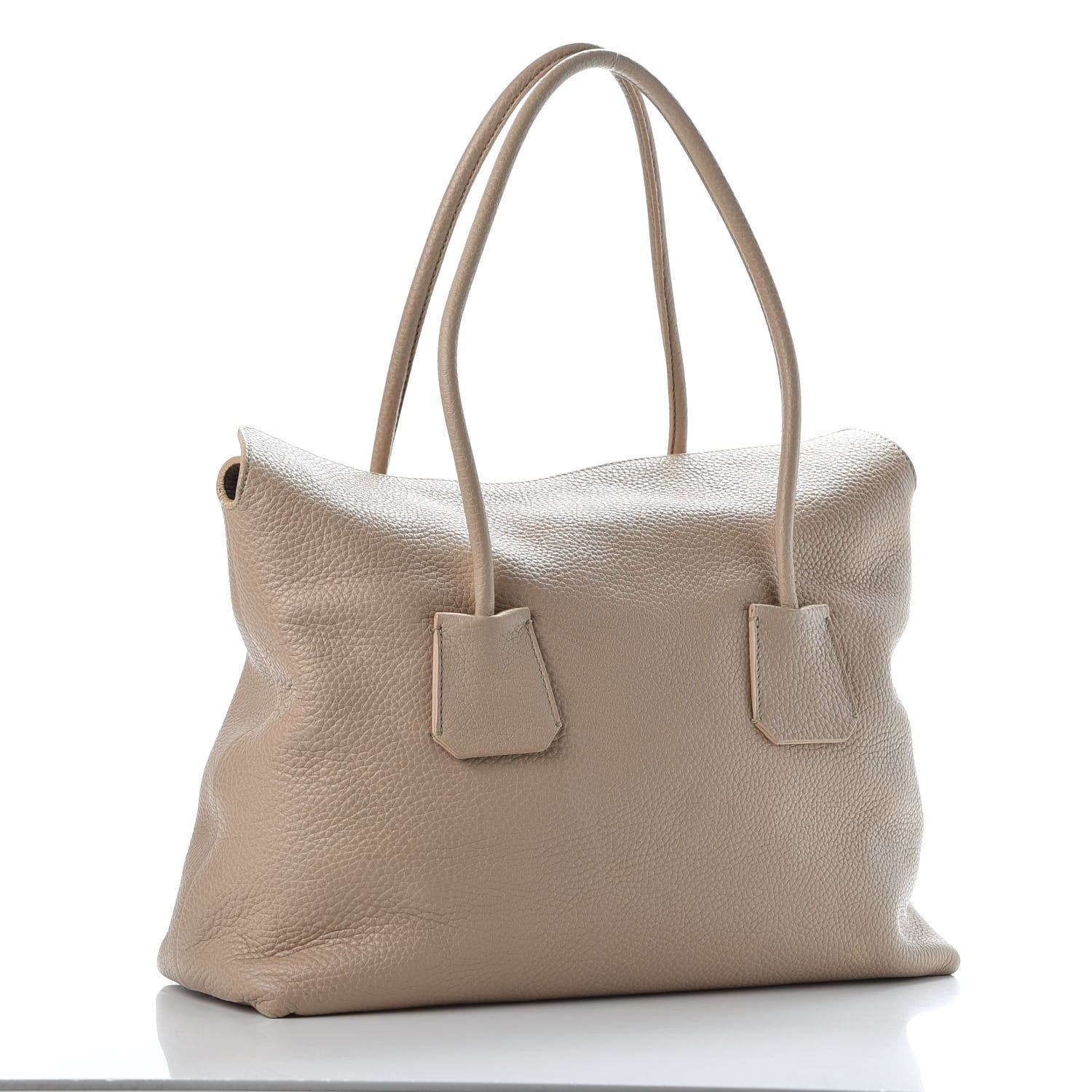 Burberry London Grainy Calfskin Medium Baynard Tote Light Nude 2 of 10