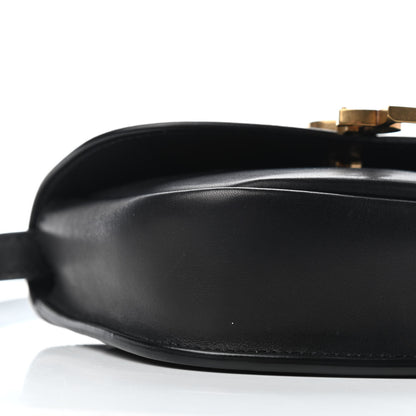 Saint Laurent Smooth Calfskin Mini Classic Monogram Kaia Satchel Black 6 of 7