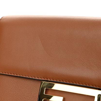 Fendi Vitello Grace Matte Duo Baguette Camel 13 of 13