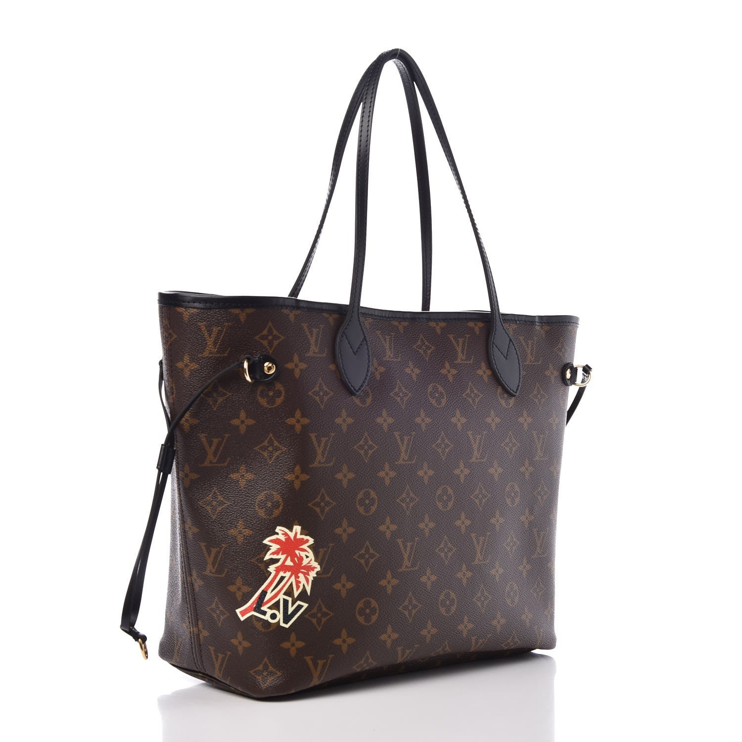 Louis Vuitton Monogram My LV World Tour Neverfull MM 3 of 10