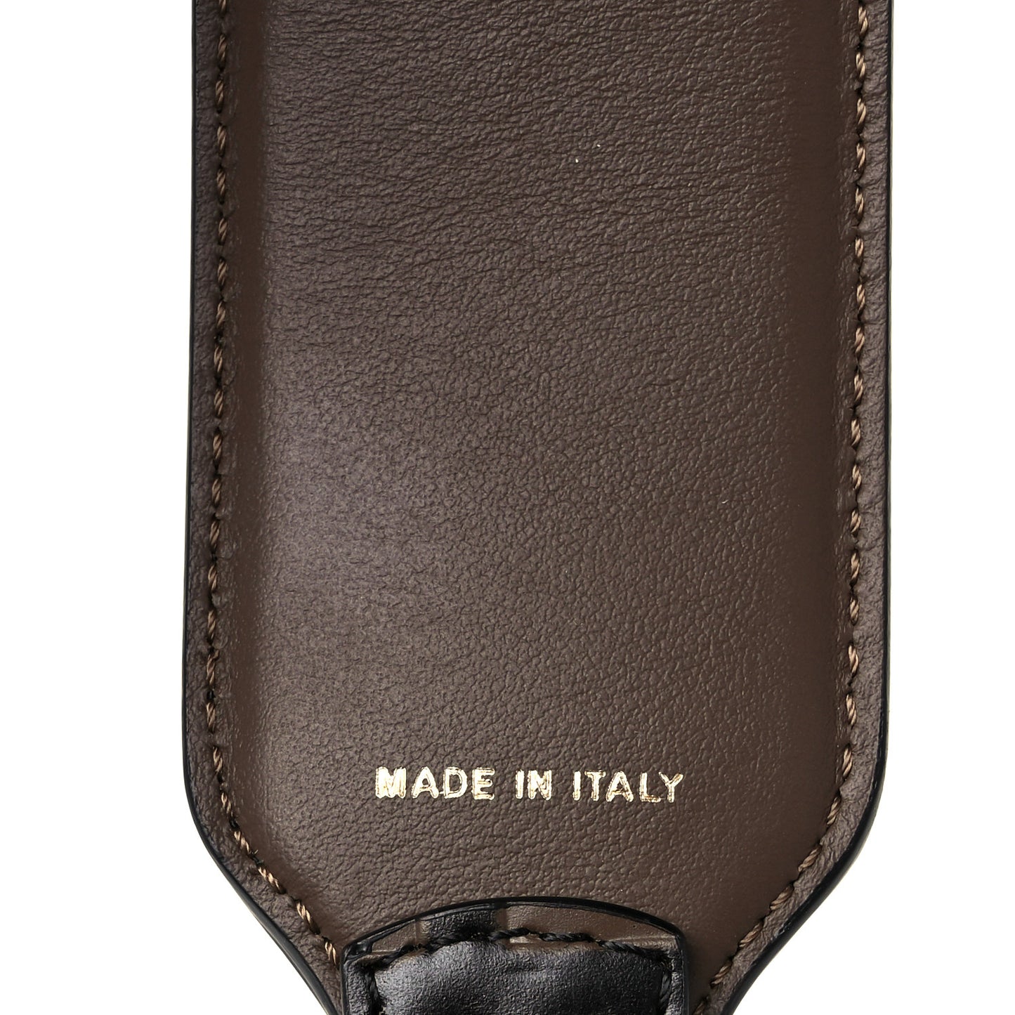 Vitello Century Bi-Color FF 1974 Embossed Strap You Maya Black