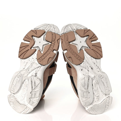 Christian Dior Technical Fabric Nylon Camouflage Womens D-Wander Sneakers 37 Nude 6 of 9