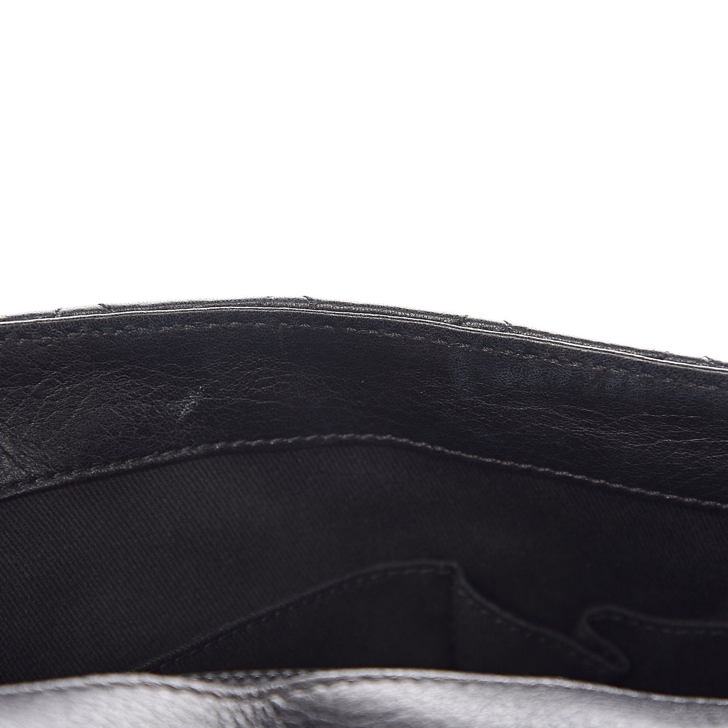 Studded Calfskin Lambskin Paris Dallas Flap Black