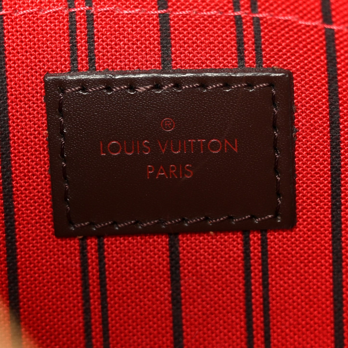 Damier Ebene Neverfull MM GM Pochette