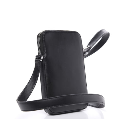 Alexander Wang Textured Calfskin Scout Crossbody Pouch Black 3 of 9