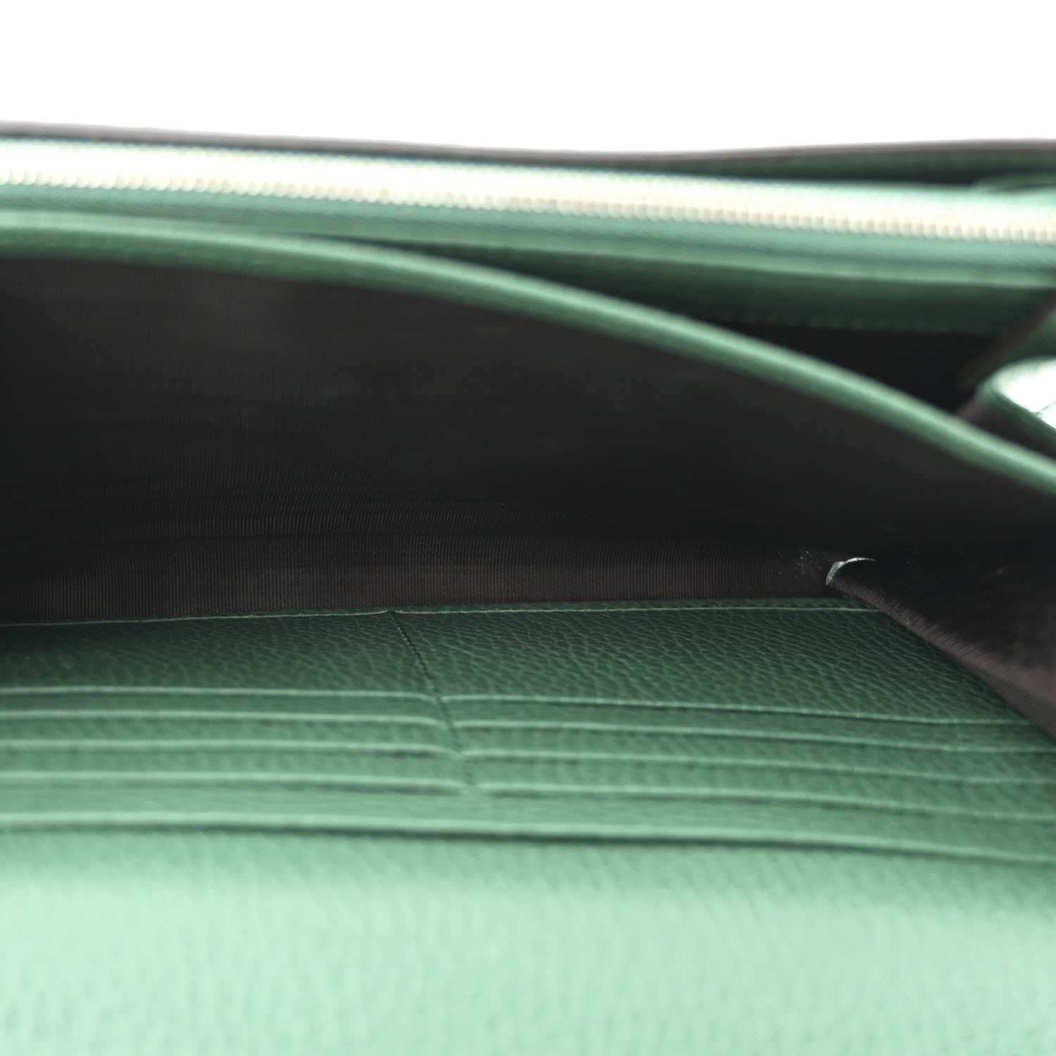 Gucci Calfskin Mini Dionysus Chain Wallet Emerald 5 of 11
