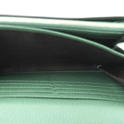 Gucci Calfskin Mini Dionysus Chain Wallet Emerald 5 of 11