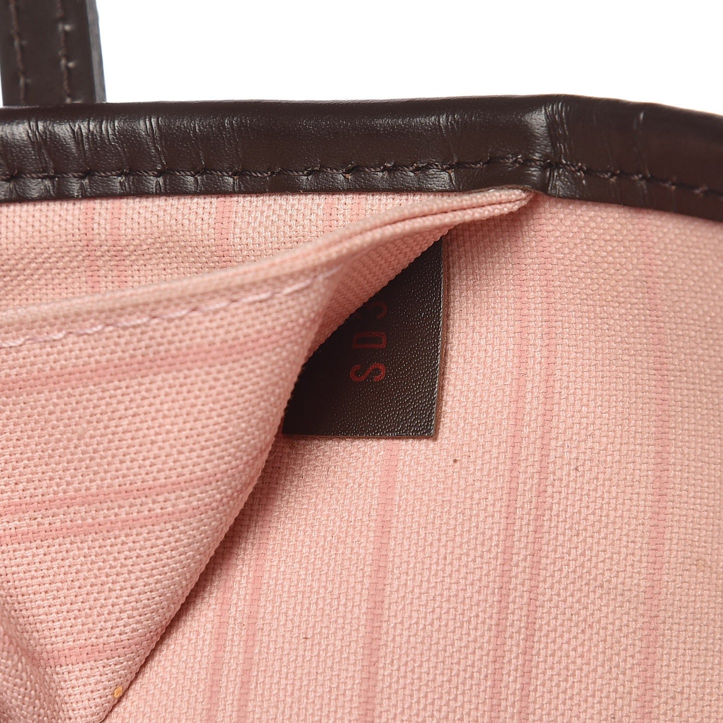 Damier Ebene Neo Neverfull MM Rose Ballerine