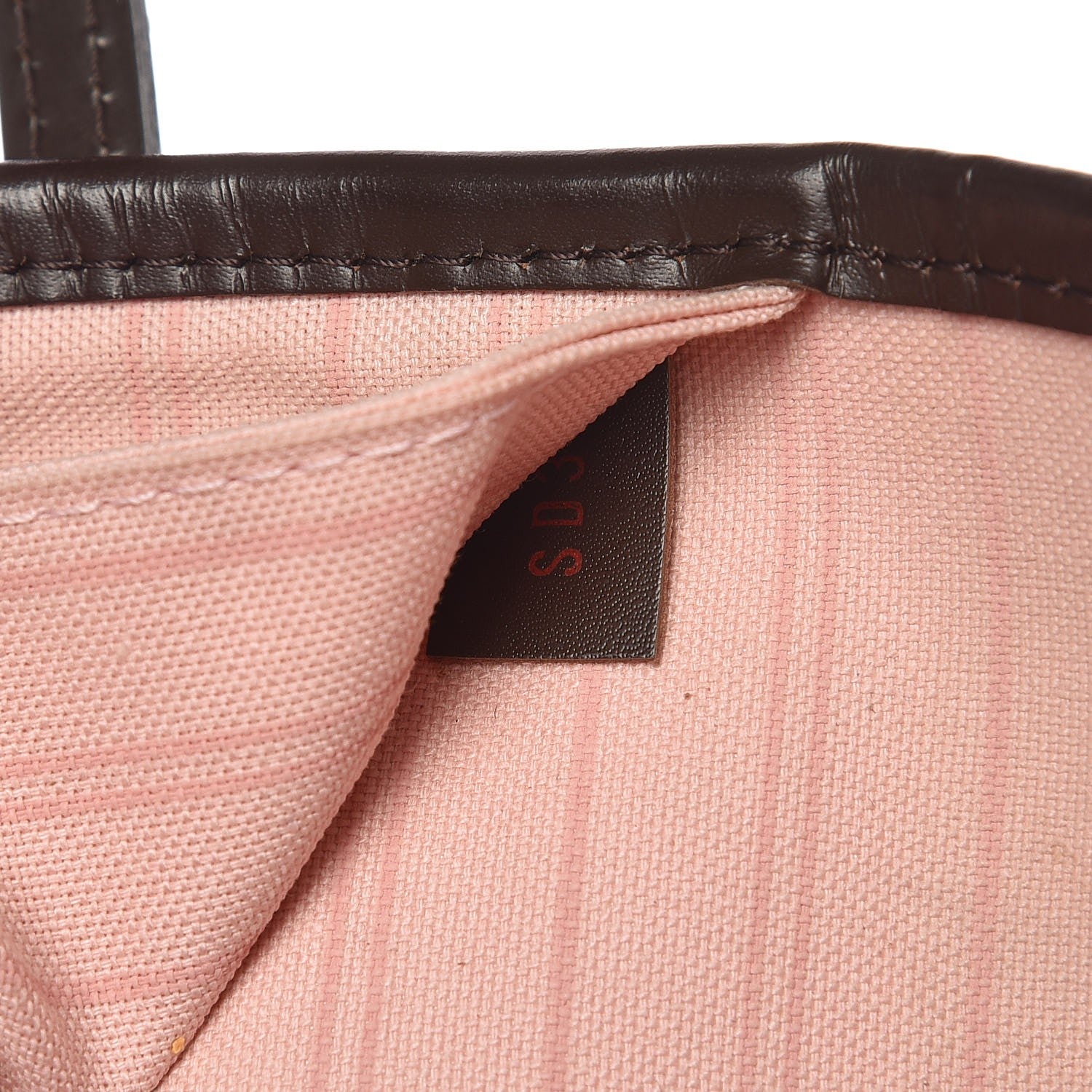 Louis Vuitton Damier Ebene Neo Neverfull MM Rose Ballerine 9 of 20