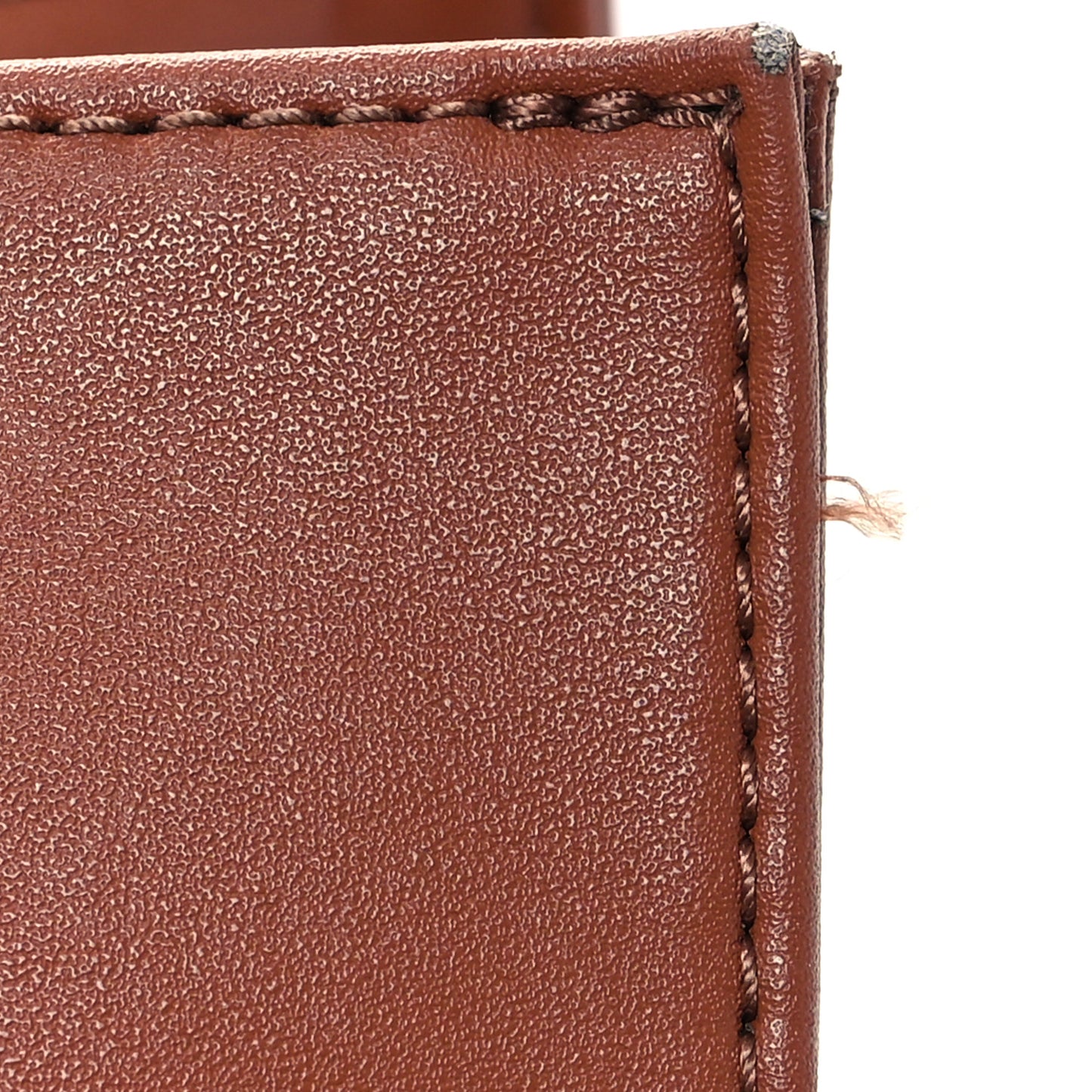 Vegan Leather Large Shopping Bag Tan