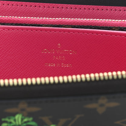 Louis Vuitton Monogram 2021 Christmas Animation Hollywood Zippy Wallet 6 of 6