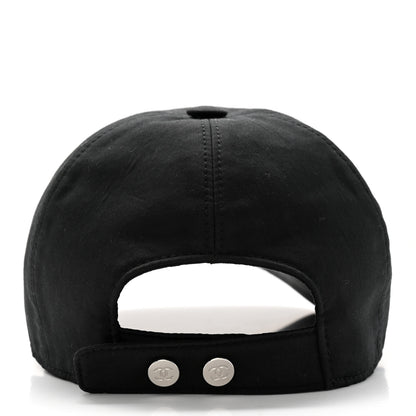 Chanel Cotton CC Cap Hat Black 6 of 11