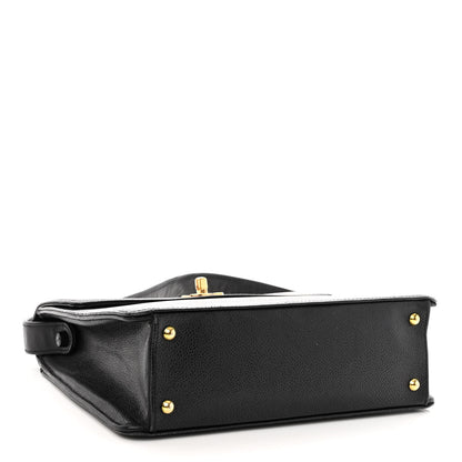 Chanel Caviar Flap Shoulder Bag Black 4 of 13