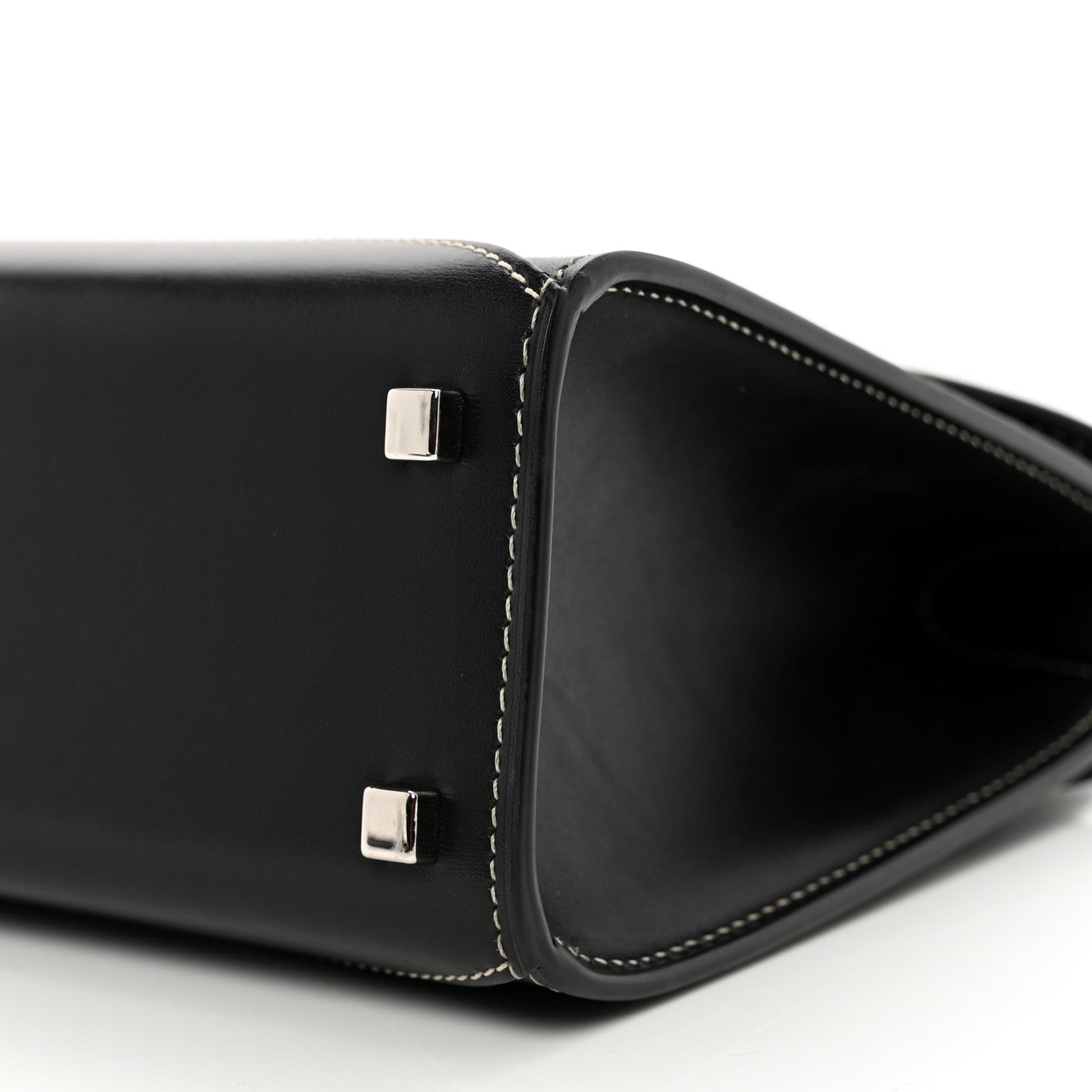 Moynat Box Calfskin Gabrielle BB Black 7 of 8