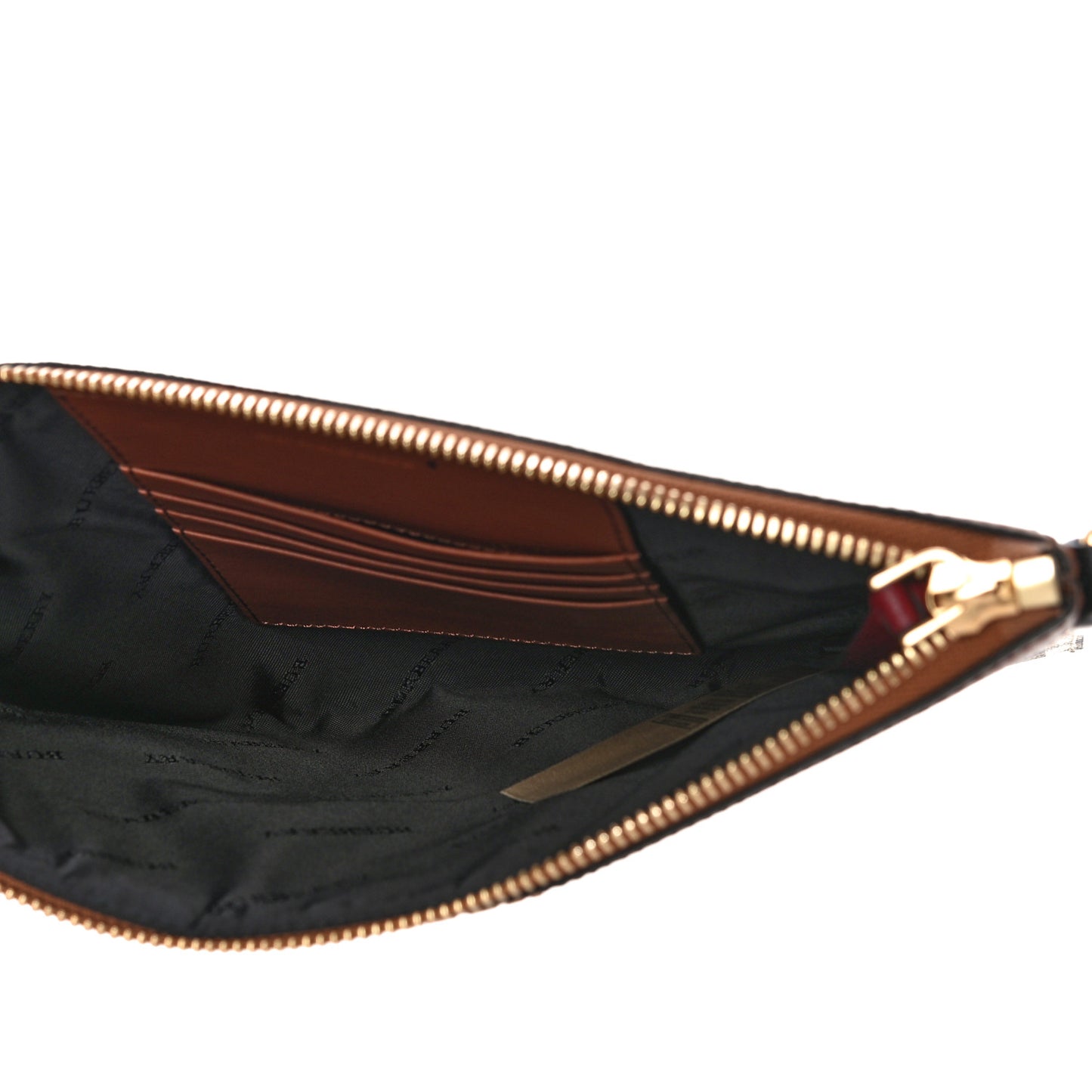 Haymarket Check Peyton Crossbody Clutch Bag Toffee