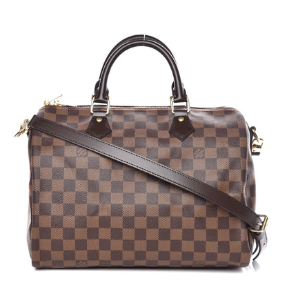 Louis Vuitton Damier Ebene Speedy Bandouliere 30 1 of 13