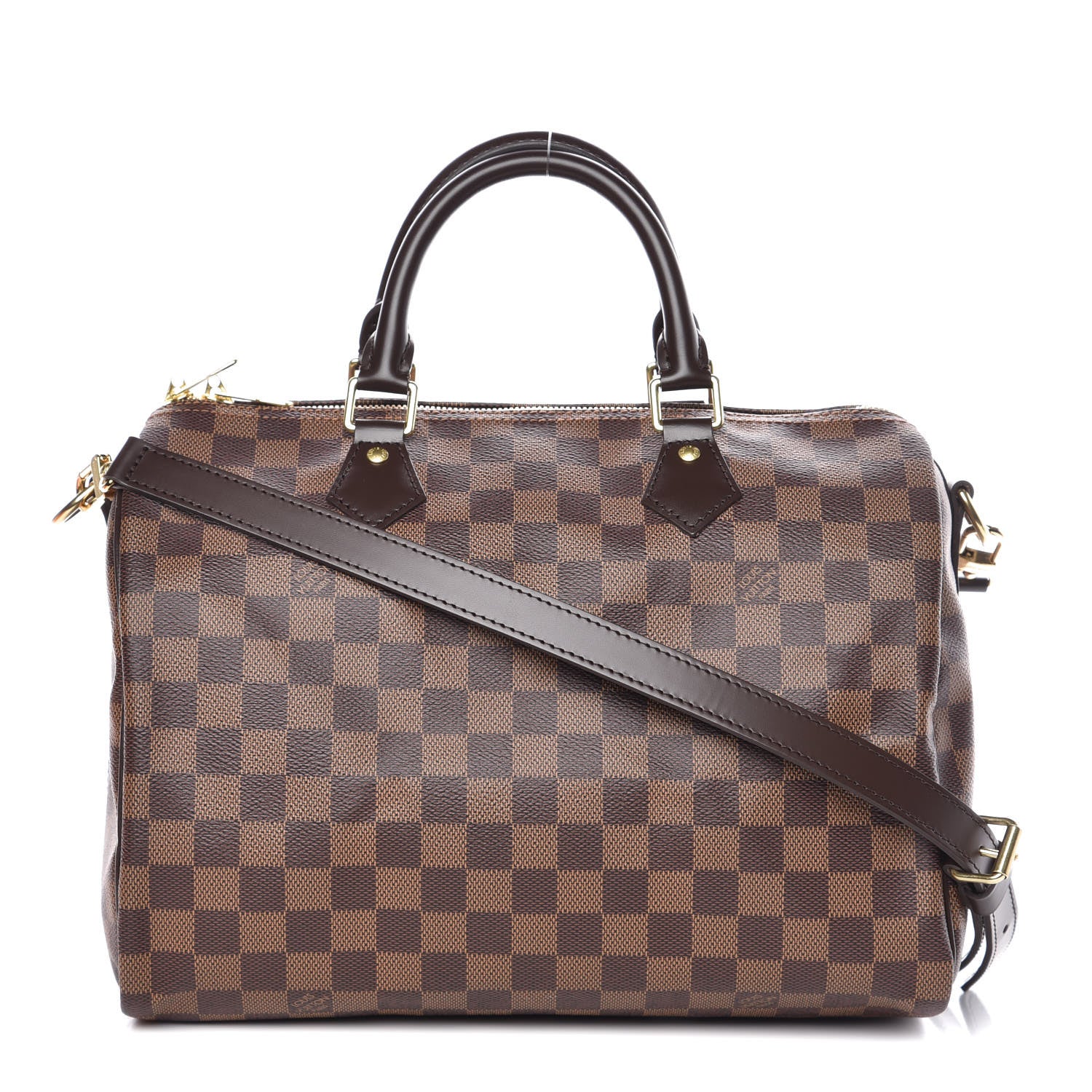 Louis Vuitton Damier Ebene Speedy Bandouliere 30 1 of 13