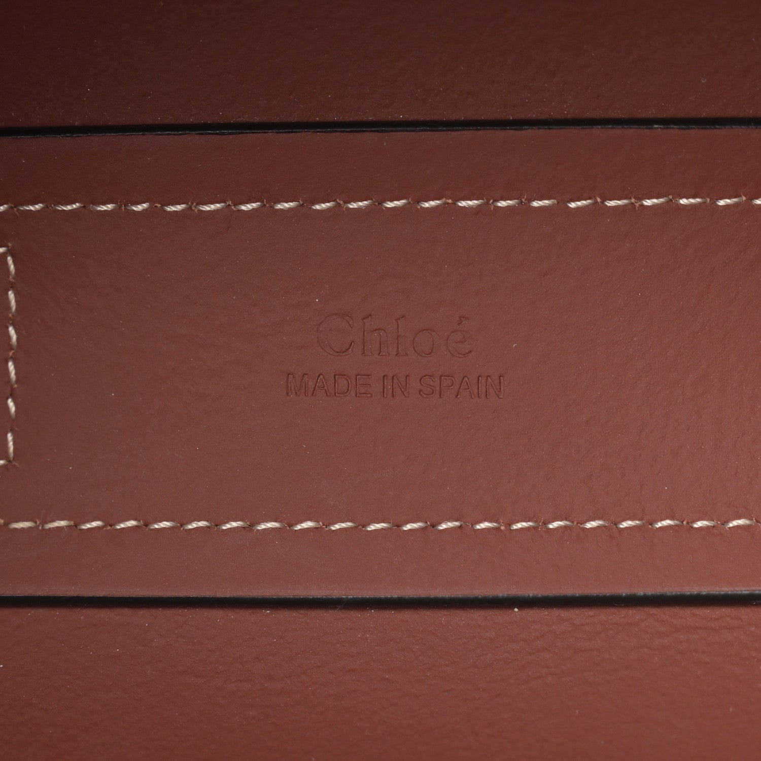 Chloe Small Grain Smooth Calfskin Mini Darryl Crossbody Sepia Brown 6 of 10