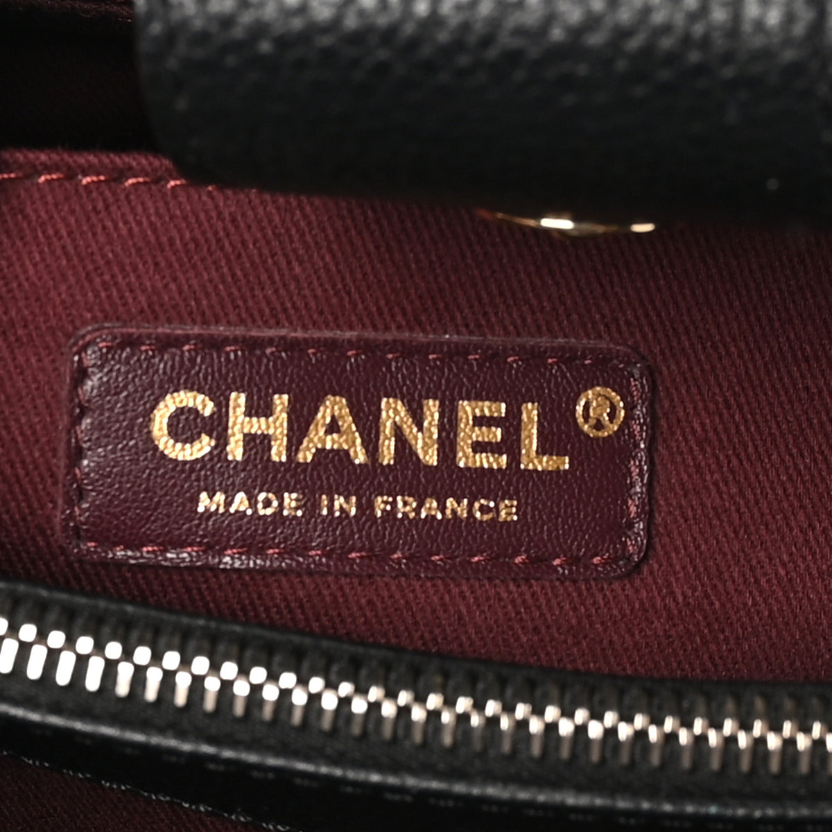 Chanel Grained Calfskin Small Neo Executive Shopper Tote Black 6 of 10
