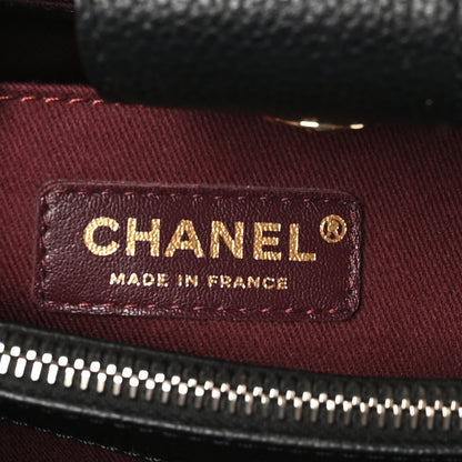 Chanel Grained Calfskin Small Neo Executive Shopper Tote Black 6 of 10