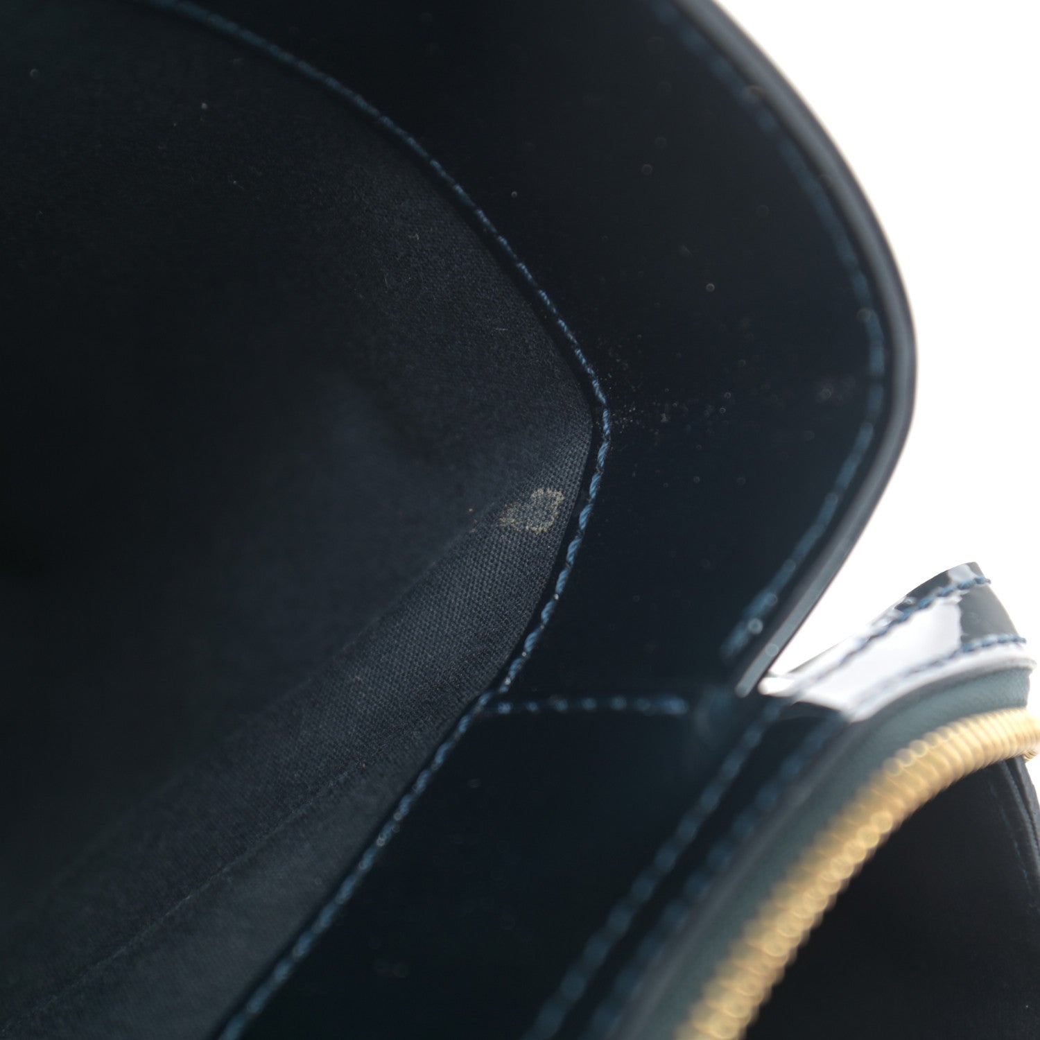 Louis Vuitton Vernis Melrose Avenue Blue Nuit 9 of 10