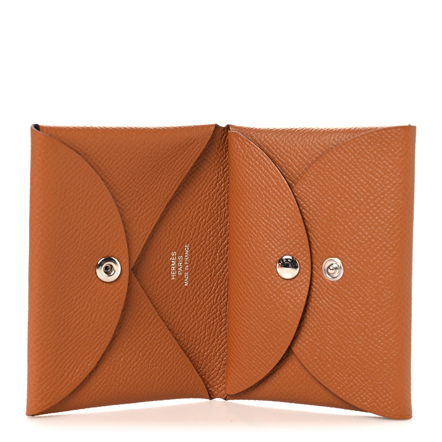 Epsom Calvi Duo Card Case Gold