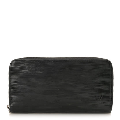 Louis Vuitton Epi Zippy Wallet Black 1 of 8