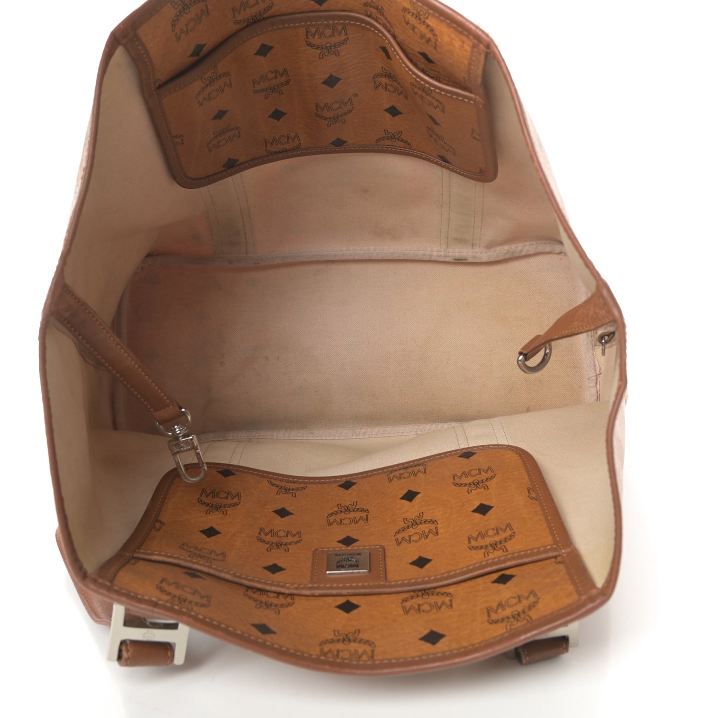Visetos Shopping Tote Cognac