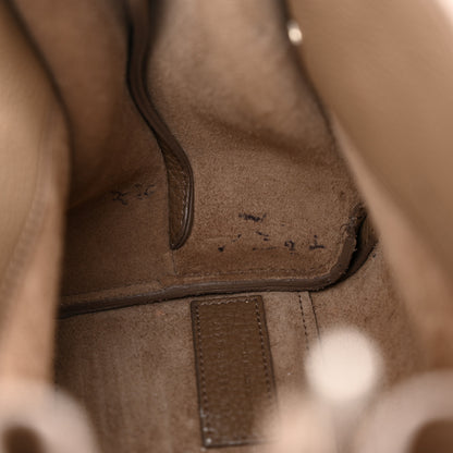 Saint Laurent Grained Calfskin Nano Supple Sac De Jour Taupe 11 of 14