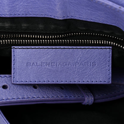 Balenciaga Agneau Giant 12 Silver Hardware Neo Folk Messenger Mauve 7 of 12