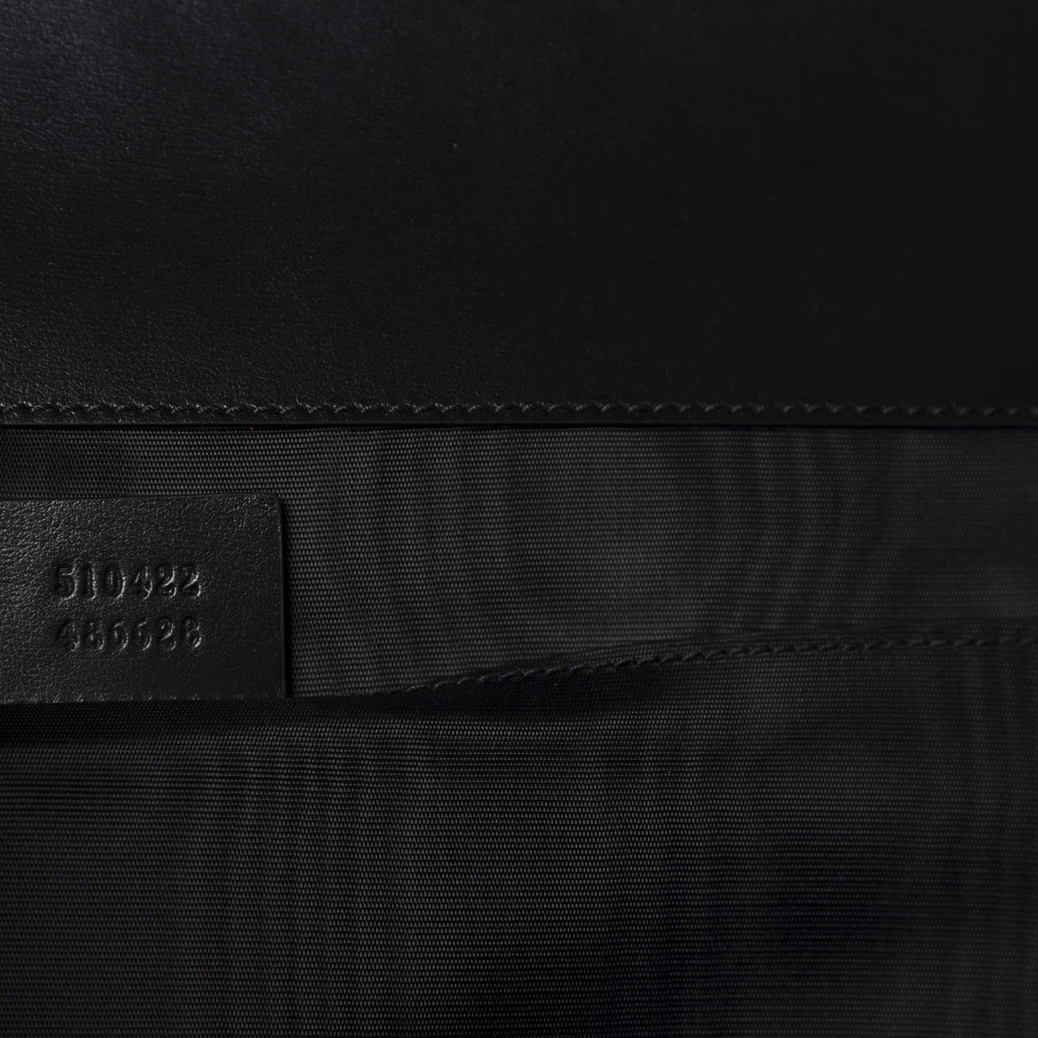 Gucci Calfskin Star Portfolio Bag Black 10 of 11