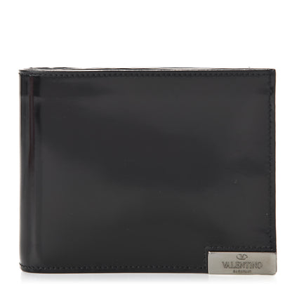 Valentino Garavani Smooth Calfskin Bi-Fold Wallet Black 2 of 20
