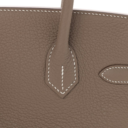 Hermes Togo Birkin 30 Etoupe 10 of 34
