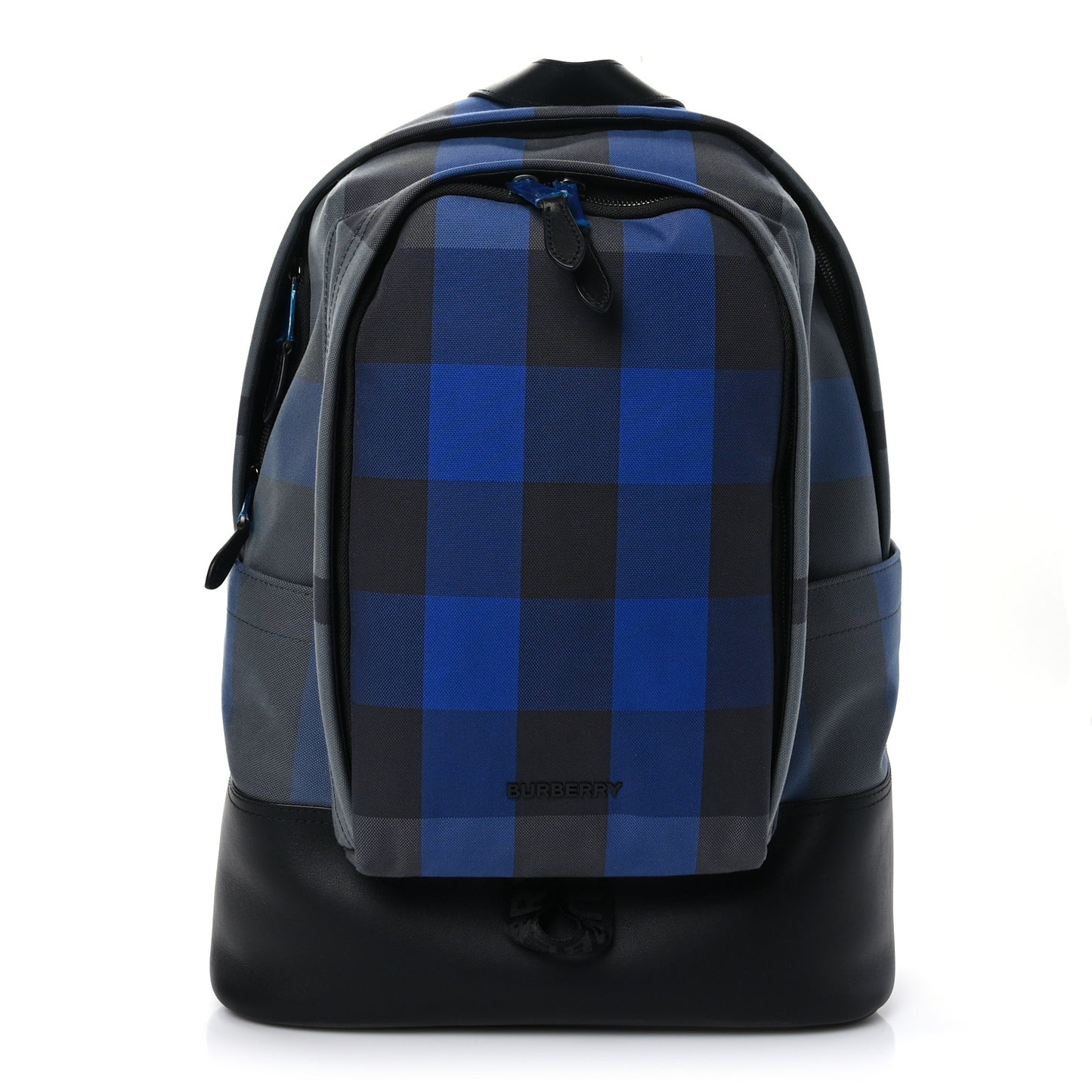 Canvas Check Backpack Oceanic Blue