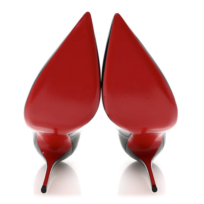 Christian Louboutin Patent So Kate 100 Pumps 39.5 Black 6 of 8