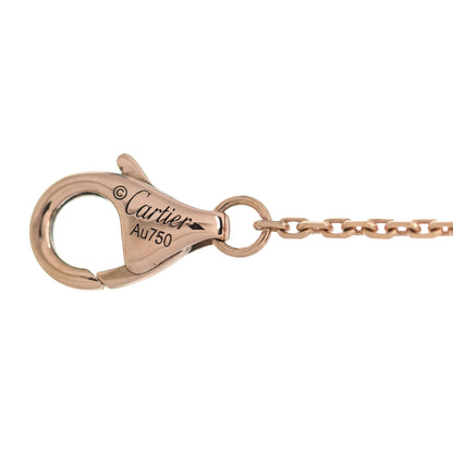 Cartier 18K Pink Yellow White Gold Trinity Bracelet 3 of 5