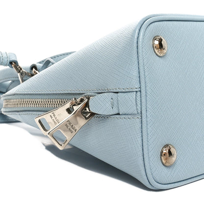 Prada Saffiano Lux Small Promenade Tote Lago 8 of 9