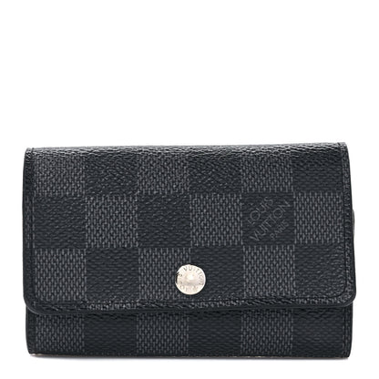Louis Vuitton Damier Graphite Multicles 6 Key Holder 1 of 7