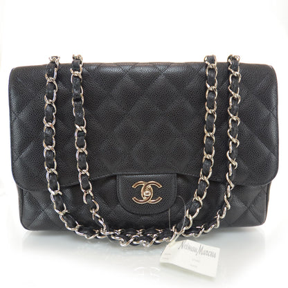 Chanel Caviar Jumbo Single Flap Black 1 of 10