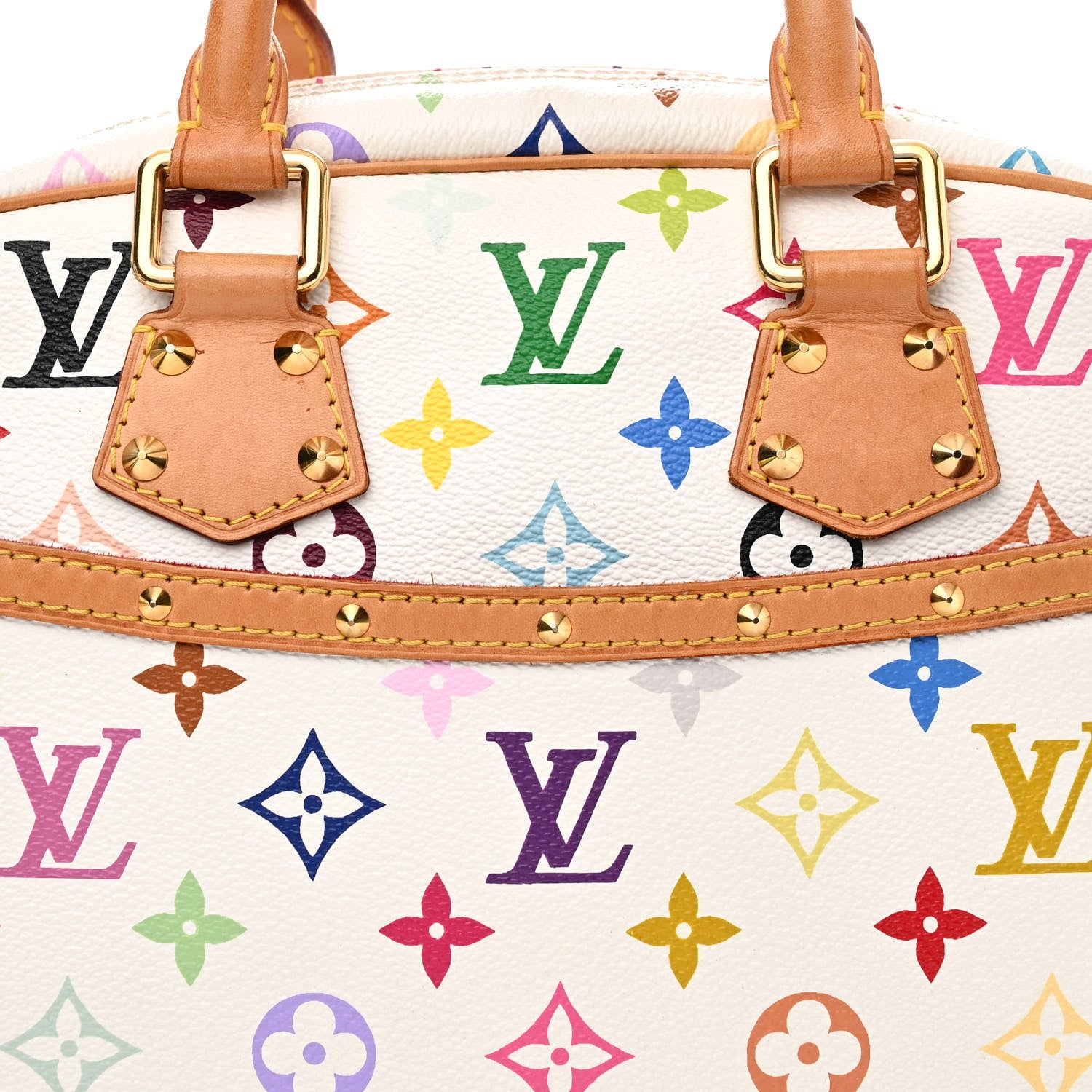 Louis Vuitton Monogram Multicolor Trouville White 8 of 14