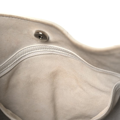 Chanel Crumpled Patent Small Droplet Hobo White 15 of 15