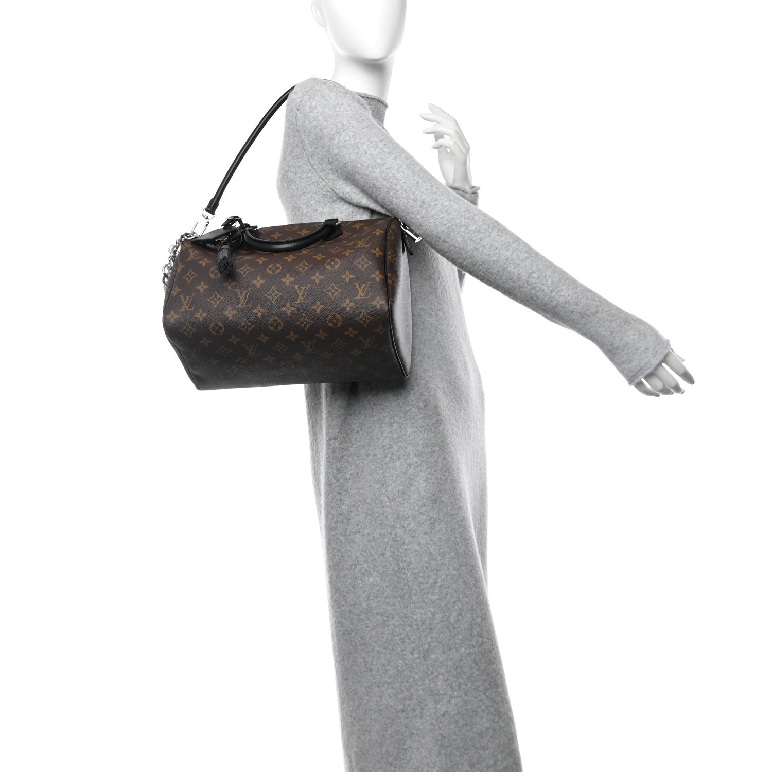 Louis Vuitton Monogram Speedy Soft 30 Dark 2 of 10