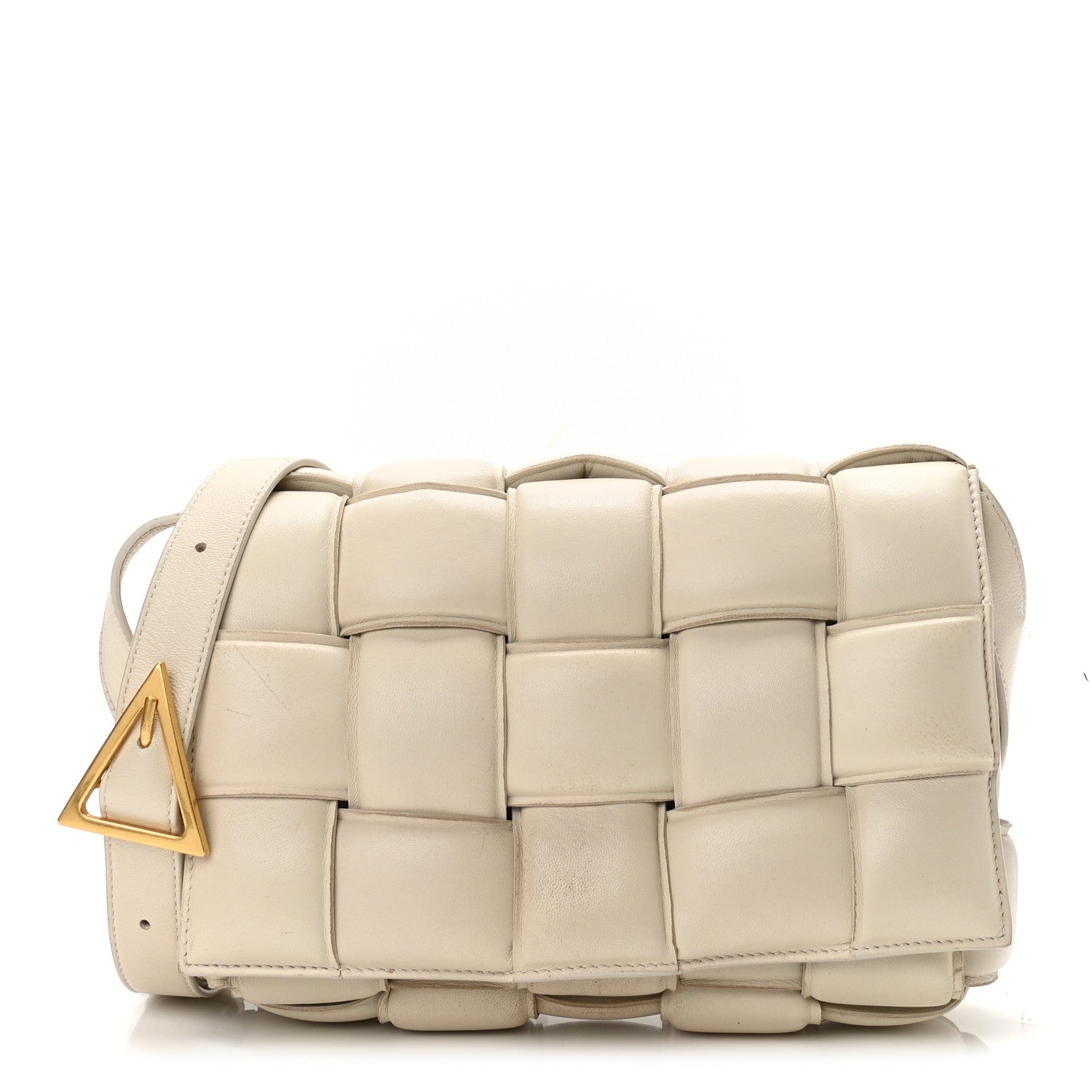 Bottega Veneta Nappa Maxi Intreccio Padded Cassette Crossbody Bag Plaster 1 of 13