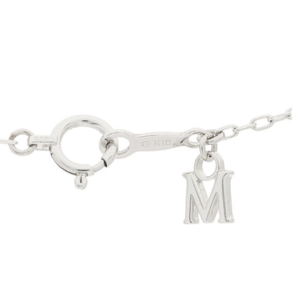 Mikimoto 18K White Gold Akoya Pearl 6-7mm Station Necklace 4 of 5