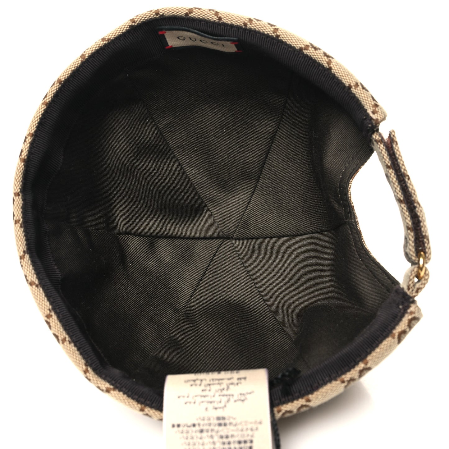 Monogram GG Hector Beanie 58 Beige Ebony
