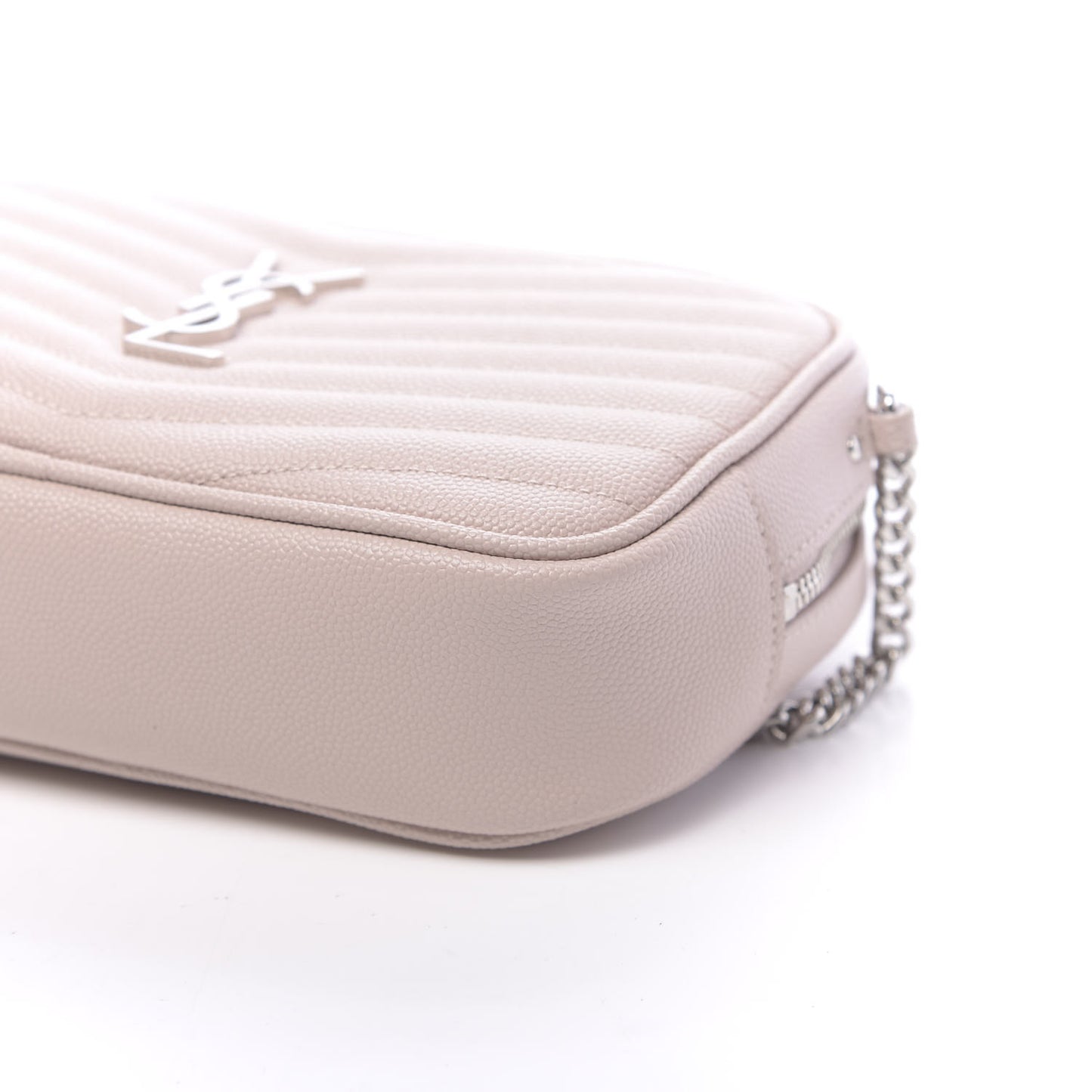 Grain De Poudre Matelasse Monogram Mini Lou Camera Bag Marble Pink