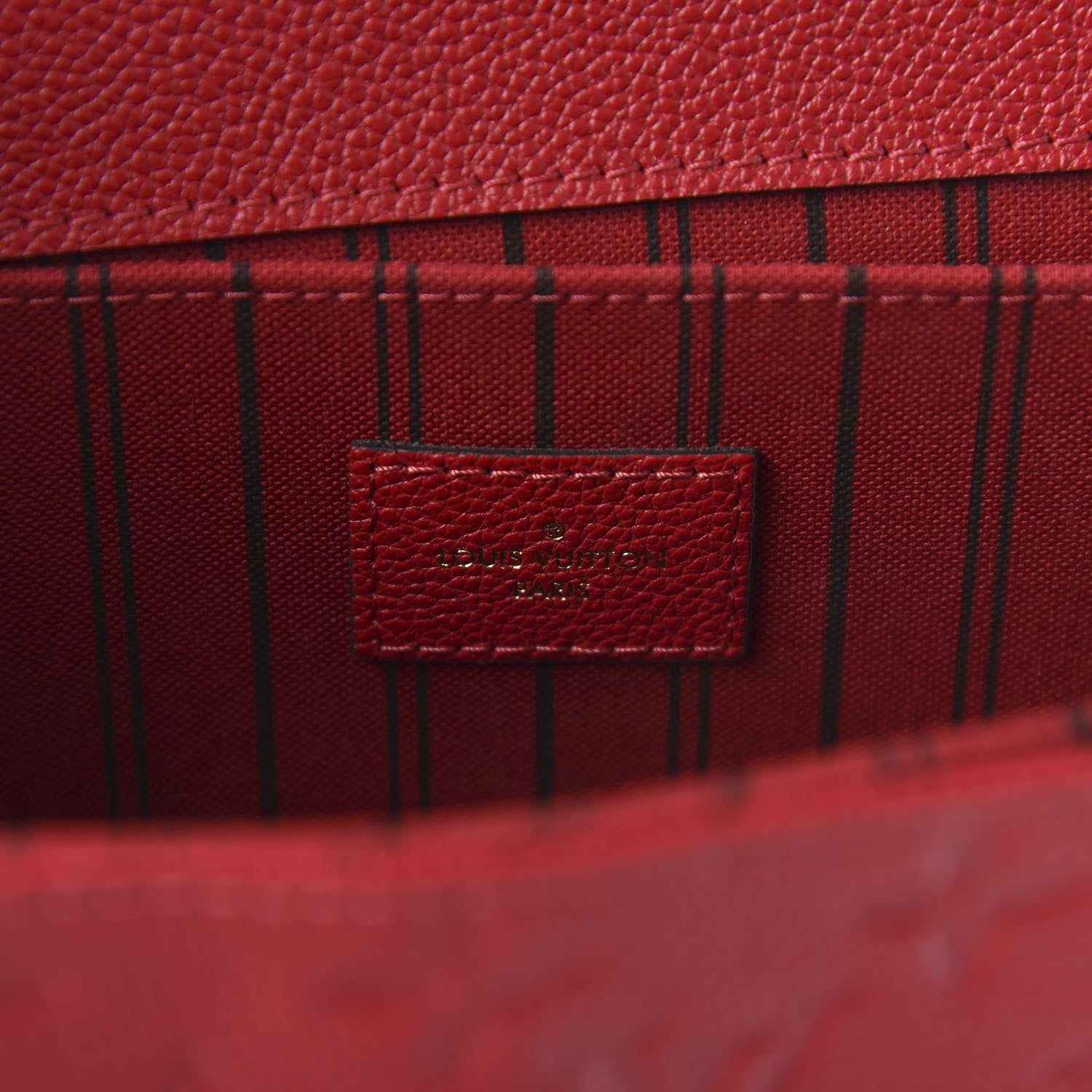 Louis Vuitton Empreinte Pochette Metis Scarlet 8 of 9