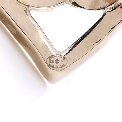 Chanel Metal CC Heart Coco In Love Earrings Gold 4 of 4